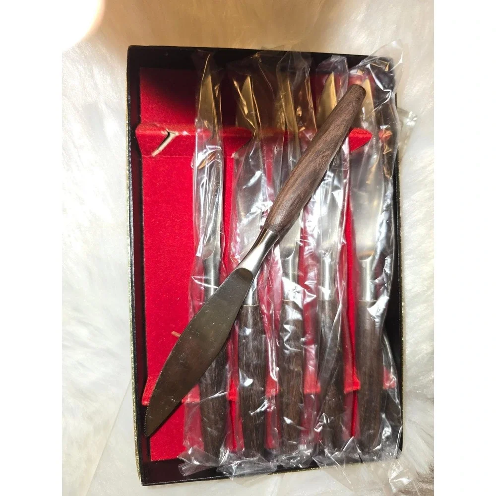 Mid-Century‎ Modern Maison International Steak Knife Set